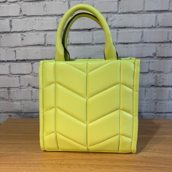a new day Handbags - A New Day Lemon Quilted Mini‎ Bag